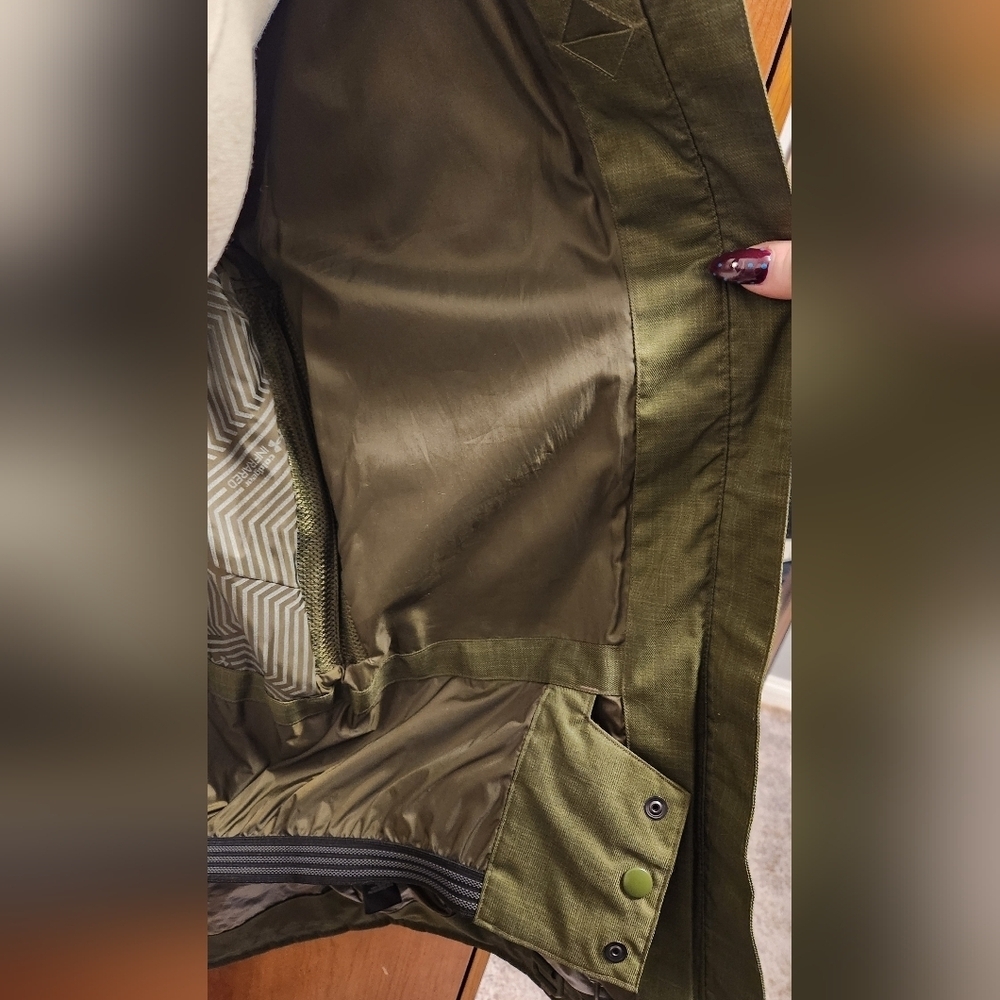 Under Armour Forest Green Utility Jacket - Picture 6 of 14